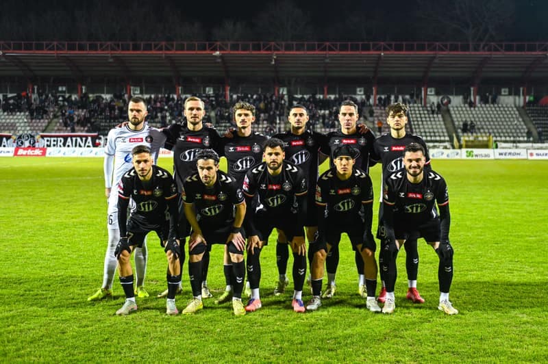 Football. Betclic 1 Liga. Polonia Warszawa - Znicz Pruszkow. 14.02.2026