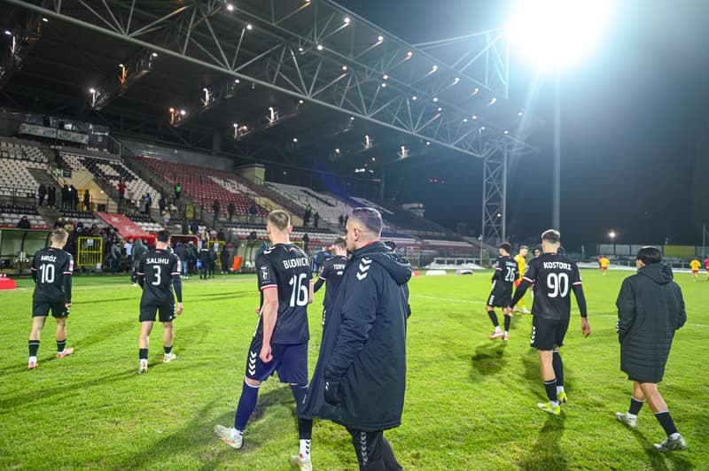 Football. Betclic 1 Liga. Polonia Warszawa - Znicz Pruszkow. 14.02.2026