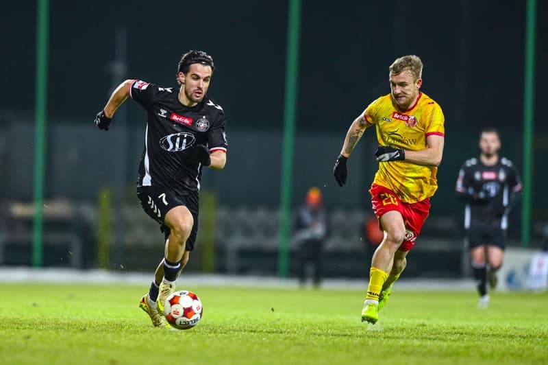 Football. Betclic 1 Liga. Polonia Warszawa - Znicz Pruszkow. 14.02.2026