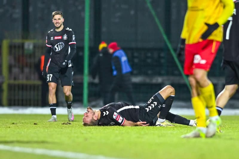 Football. Betclic 1 Liga. Polonia Warszawa - Znicz Pruszkow. 14.02.2026