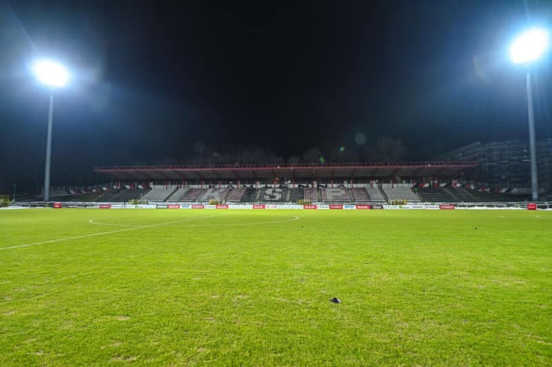 Football. Betclic 1 Liga. Polonia Warszawa - Znicz Pruszkow. 14.02.2026