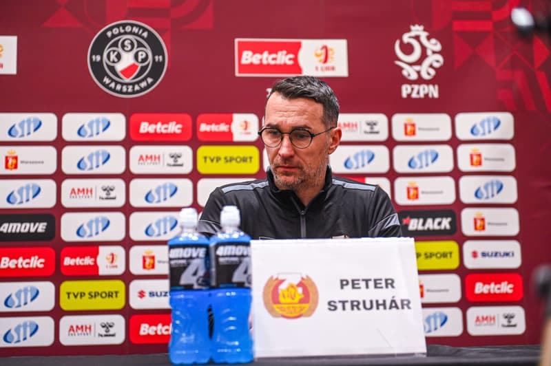 Football. Betclic 1 Liga. Polonia Warszawa - Znicz Pruszkow. 14.02.2026