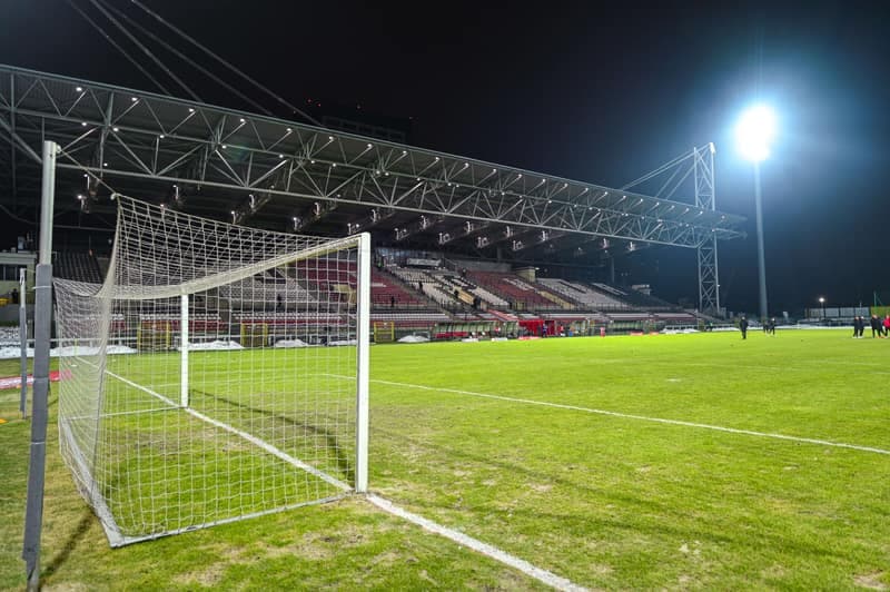Football. Betclic 1 Liga. Polonia Warszawa - Znicz Pruszkow. 14.02.2026