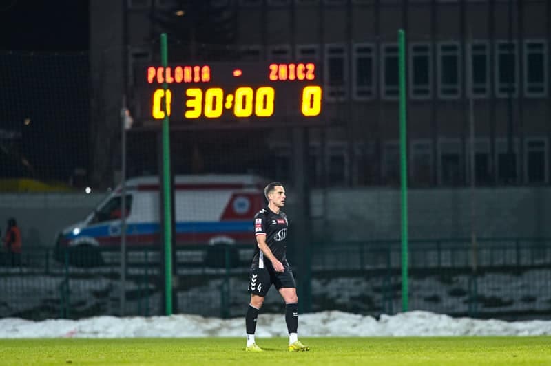 Football. Betclic 1 Liga. Polonia Warszawa - Znicz Pruszkow. 14.02.2026