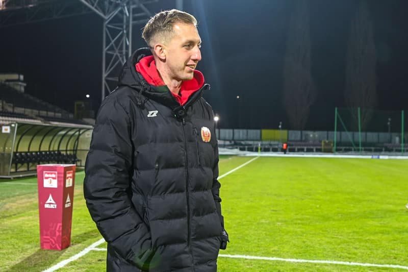 Football. Betclic 1 Liga. Polonia Warszawa - Znicz Pruszkow. 14.02.2026