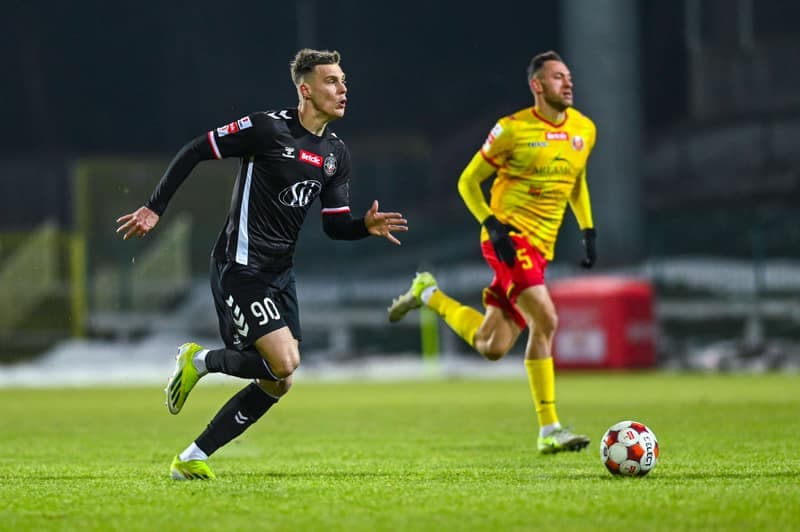 Football. Betclic 1 Liga. Polonia Warszawa - Znicz Pruszkow. 14.02.2026