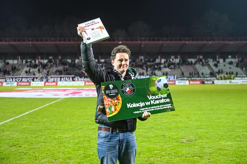 Football. Betclic 1 Liga. Polonia Warszawa - Znicz Pruszkow. 14.02.2026