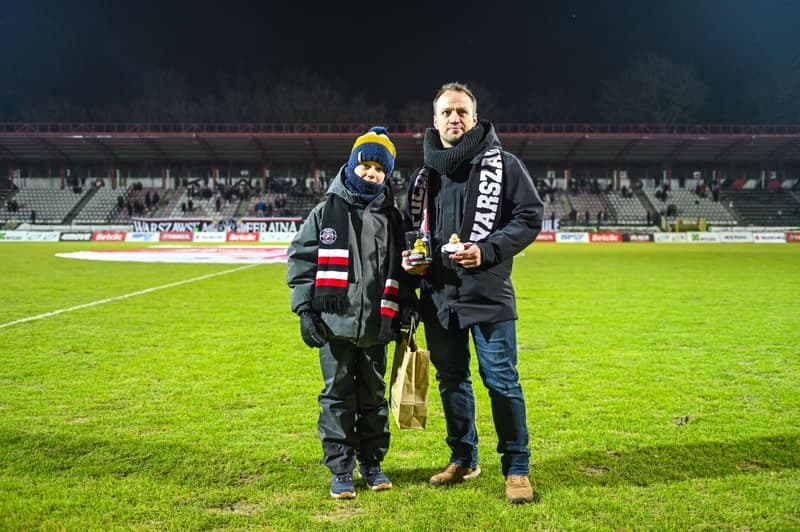 Football. Betclic 1 Liga. Polonia Warszawa - Znicz Pruszkow. 14.02.2026