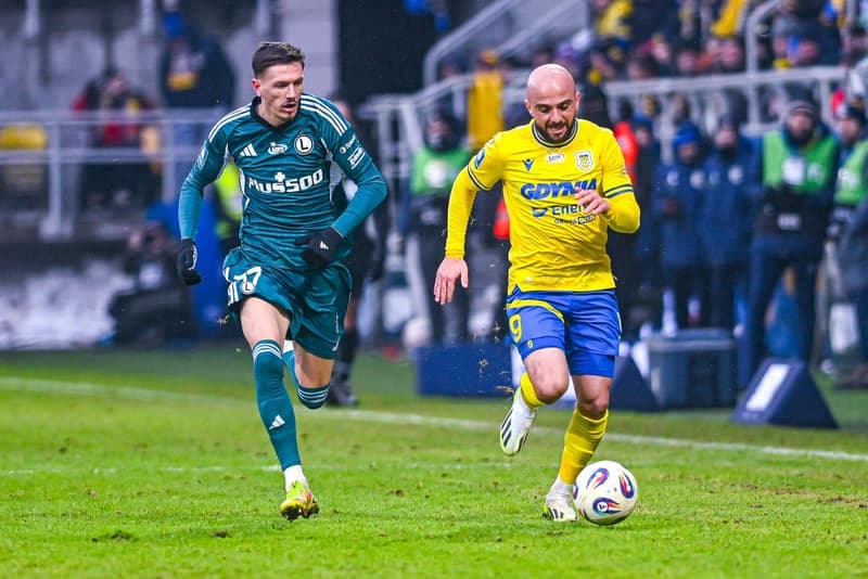 Football. PKO BP Ekstraklasa. Arka Gdynia - Legia Warsaw. 07.02.2026