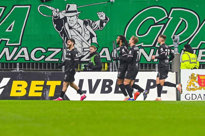 Football. PKO BP Ekstraklasa. Lechia Gdansk - Cracovia. 06.02.2026