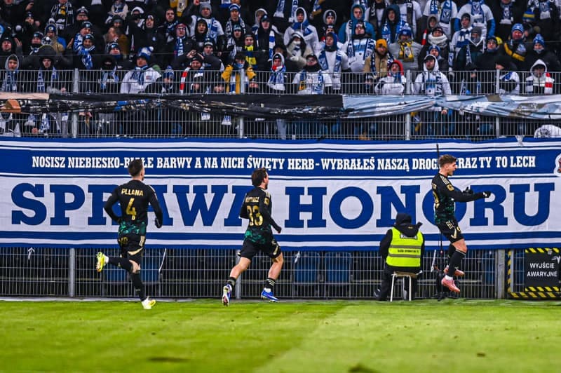Football. PKO BP Ekstraklasa. Lech Poznan - Lechia Gdansk. 31.01.2026