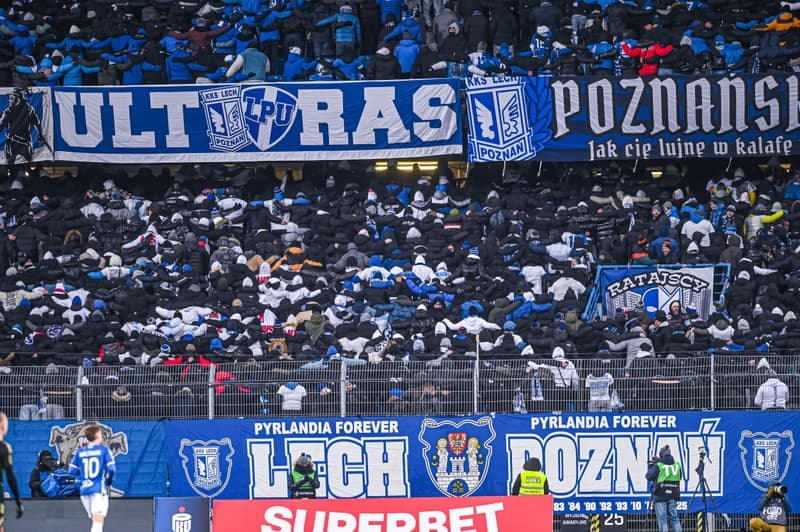 Football. PKO BP Ekstraklasa. Lech Poznan - Lechia Gdansk. 31.01.2026