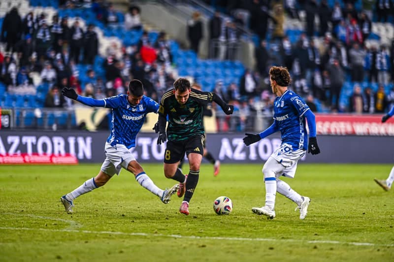 Football. PKO BP Ekstraklasa. Lech Poznan - Lechia Gdansk. 31.01.2026