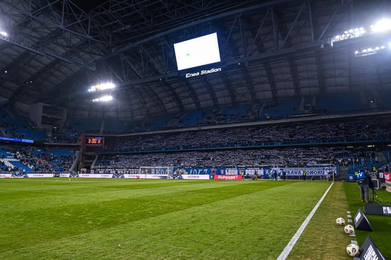 Football. PKO BP Ekstraklasa. Lech Poznan - Lechia Gdansk. 31.01.2026