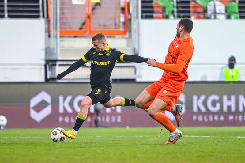 Football. PKO BP Ekstraklasa. Zaglebie Lubin - GKS Katowice. 30.01.2026