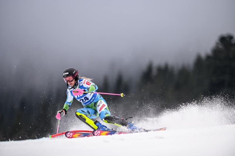 Alpine Skiing. AUDI FIS World Cup. Slalom. 25.01.2026