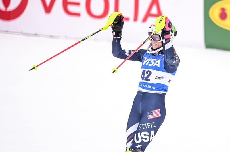 Alpine Skiing. AUDI FIS World Cup. Slalom. 25.01.2026