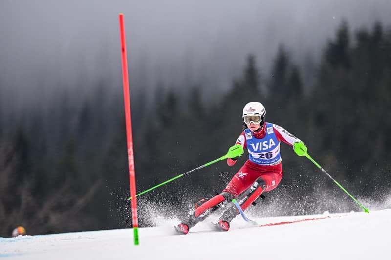 Alpine Skiing. AUDI FIS World Cup. Slalom. 25.01.2026