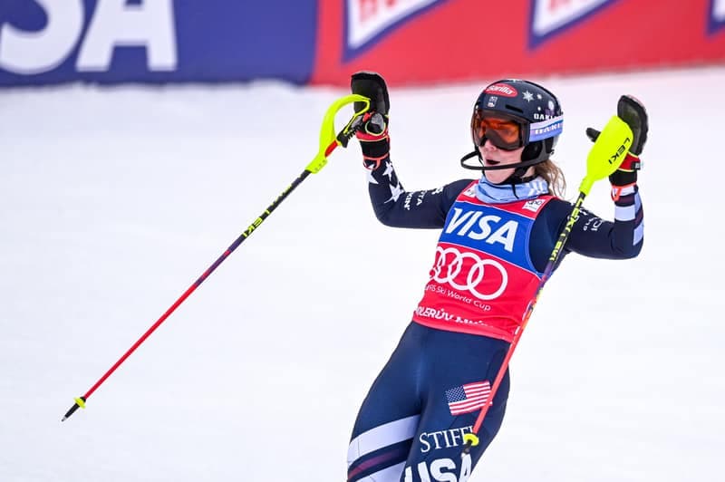 Alpine Skiing. AUDI FIS World Cup. Slalom. 25.01.2026