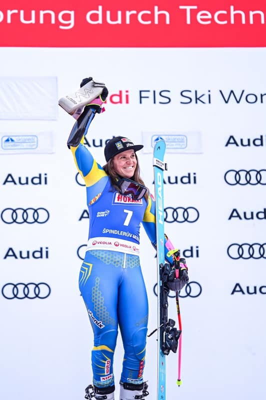 Alpine Skiing. AUDI FIS World Cup. Giant Slalom. 24.01.2026