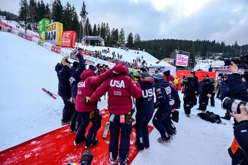 Alpine Skiing. AUDI FIS World Cup. Giant Slalom. 24.01.2026
