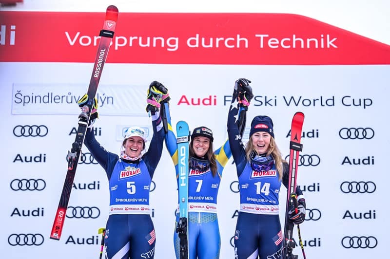 Alpine Skiing. AUDI FIS World Cup. Giant Slalom. 24.01.2026