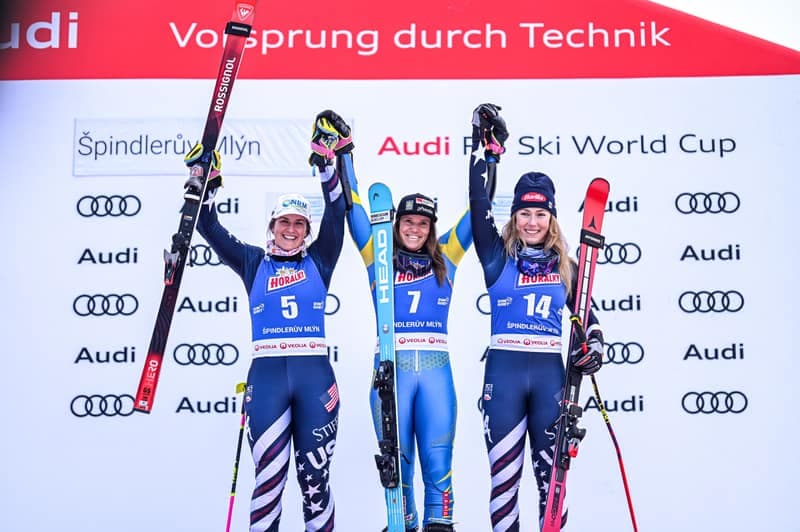 Alpine Skiing. AUDI FIS World Cup. Giant Slalom. 24.01.2026