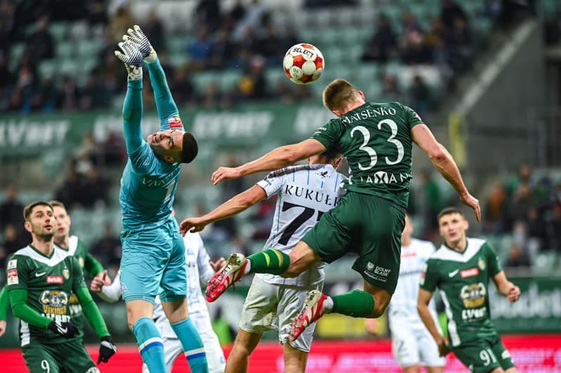 Football. Betclic 1 Liga. Slask Wroclaw - Stal Rzeszow. 08.12.2025