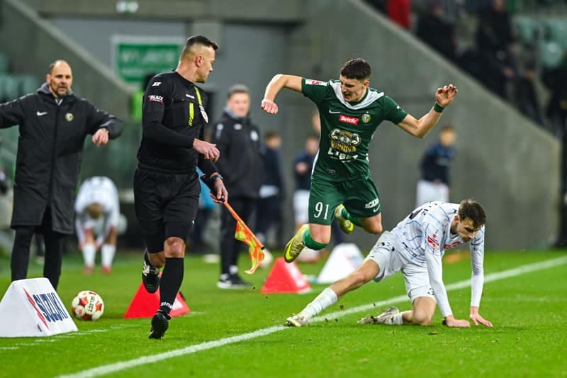 Football. Betclic 1 Liga. Slask Wroclaw - Stal Rzeszow. 08.12.2025