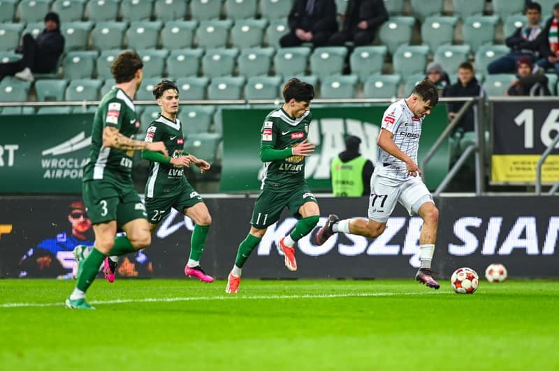Football. Betclic 1 Liga. Slask Wroclaw - Stal Rzeszow. 08.12.2025