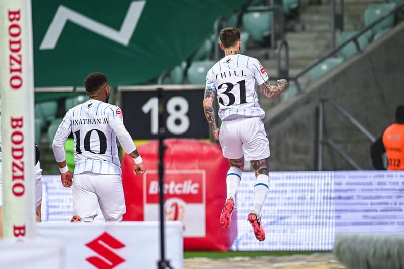 Football. Betclic 1 Liga. Slask Wroclaw - Stal Rzeszow. 08.12.2025