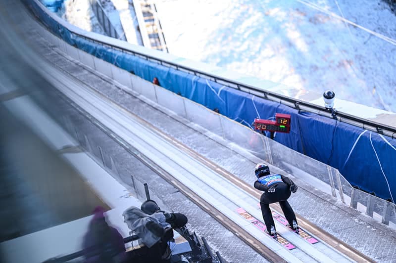 Ski Jumping. FIS World Cup. Trainings before qualifiers. 03.01.2026