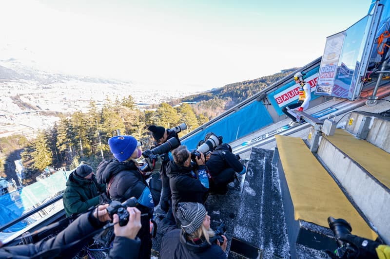 Ski Jumping. FIS World Cup. Trainings before qualifiers. 03.01.2026