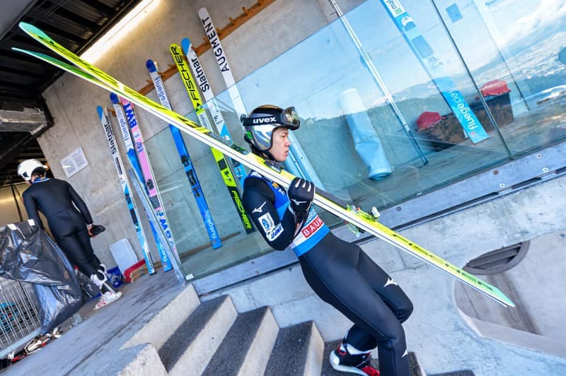 Ski Jumping. FIS World Cup. Trainings before qualifiers. 03.01.2026