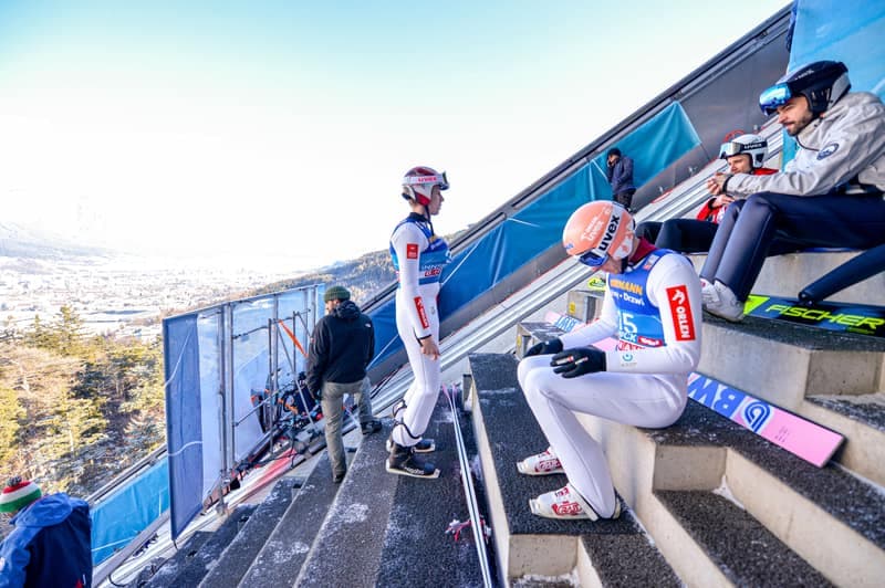 Ski Jumping. FIS World Cup. Trainings before qualifiers. 03.01.2026