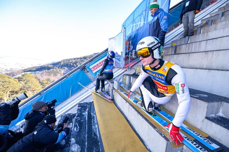 Ski Jumping. FIS World Cup. Trainings before qualifiers. 03.01.2026
