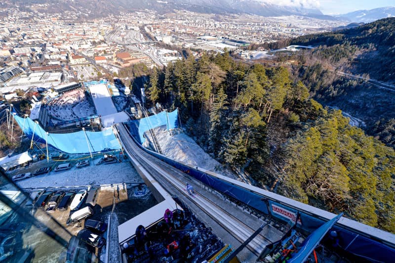 Ski Jumping. FIS World Cup. Trainings before qualifiers. 03.01.2026