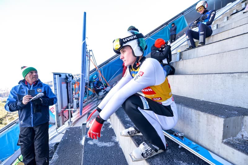 Ski Jumping. FIS World Cup. Trainings before qualifiers. 03.01.2026