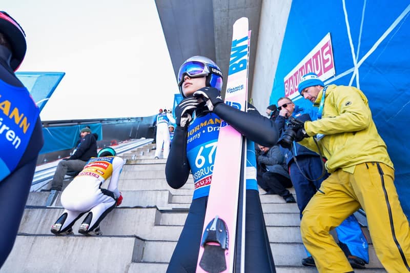 Ski Jumping. FIS World Cup. Trainings before qualifiers. 03.01.2026