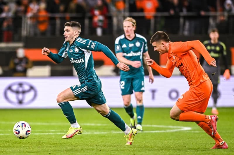 Football. PKO BP Ekstraklasa. Zaglebie Lubin - Legia Warsaw. 19.10.2025