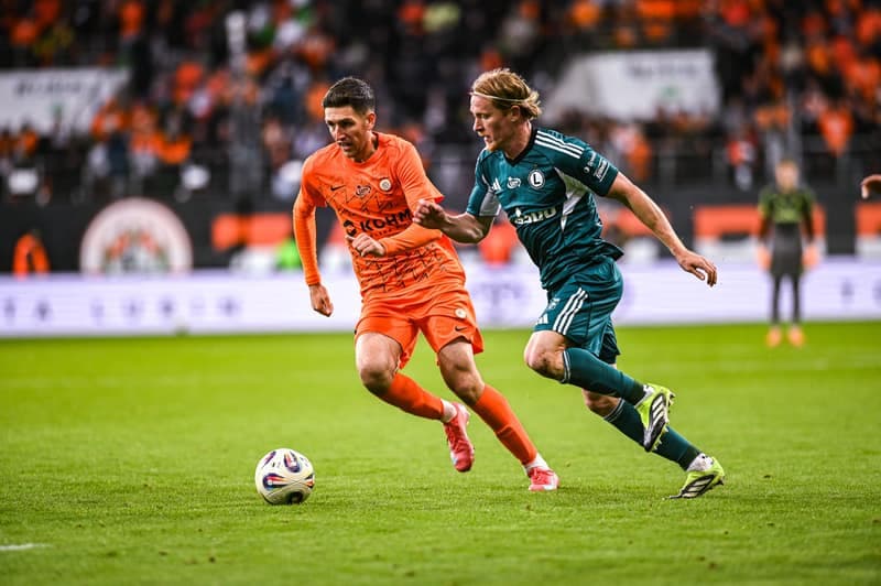 Football. PKO BP Ekstraklasa. Zaglebie Lubin - Legia Warsaw. 19.10.2025
