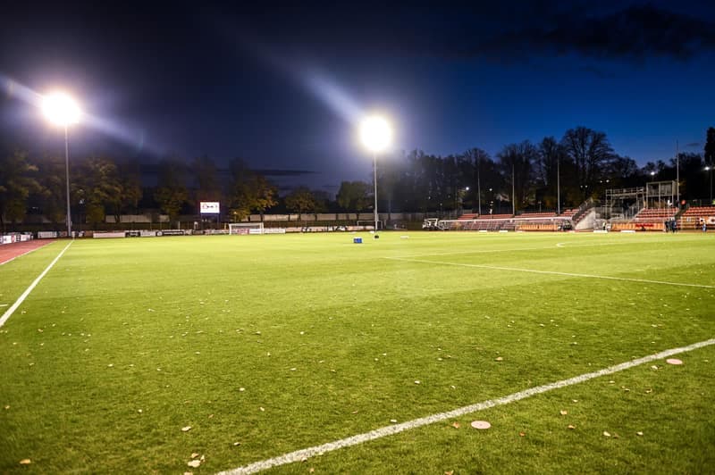 Football. Betclic 1 liga. Chrobry Glogow - Polonia Warszawa. 18.10.2025