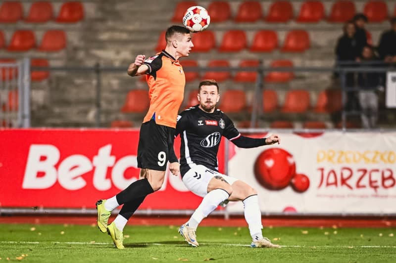 Football. Betclic 1 liga. Chrobry Glogow - Polonia Warszawa. 18.10.2025