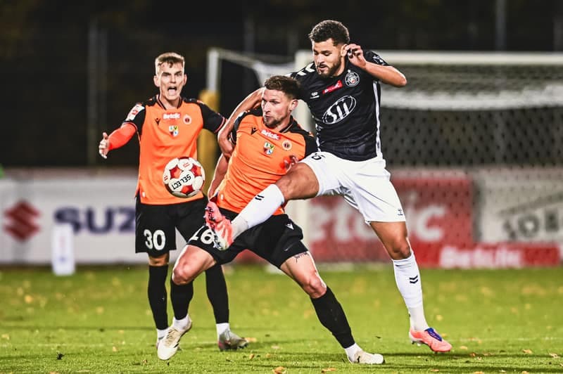 Football. Betclic 1 liga. Chrobry Glogow - Polonia Warszawa. 18.10.2025