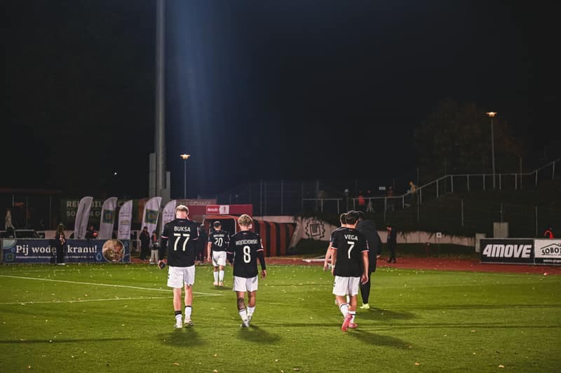 Football. Betclic 1 liga. Chrobry Glogow - Polonia Warszawa. 18.10.2025