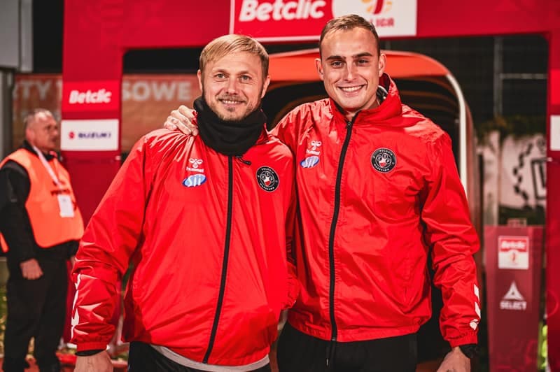 Football. Betclic 1 liga. Chrobry Glogow - Polonia Warszawa. 18.10.2025