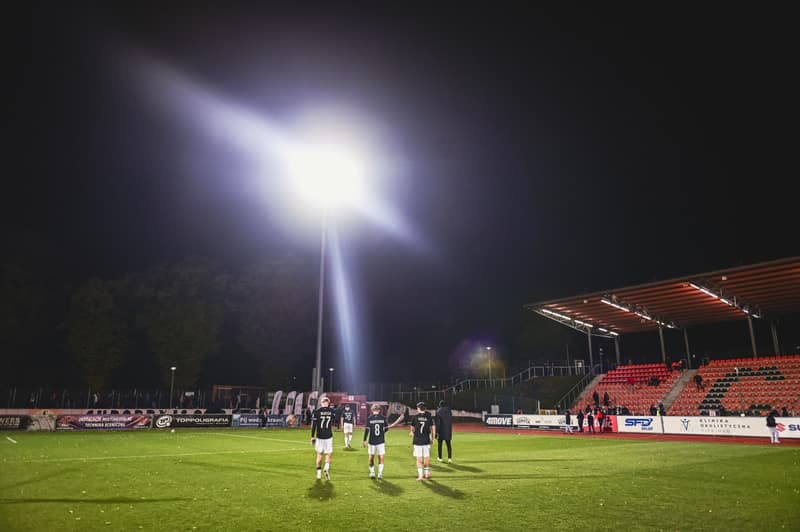 Football. Betclic 1 liga. Chrobry Glogow - Polonia Warszawa. 18.10.2025