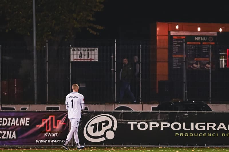 Football. Betclic 1 liga. Chrobry Glogow - Polonia Warszawa. 18.10.2025