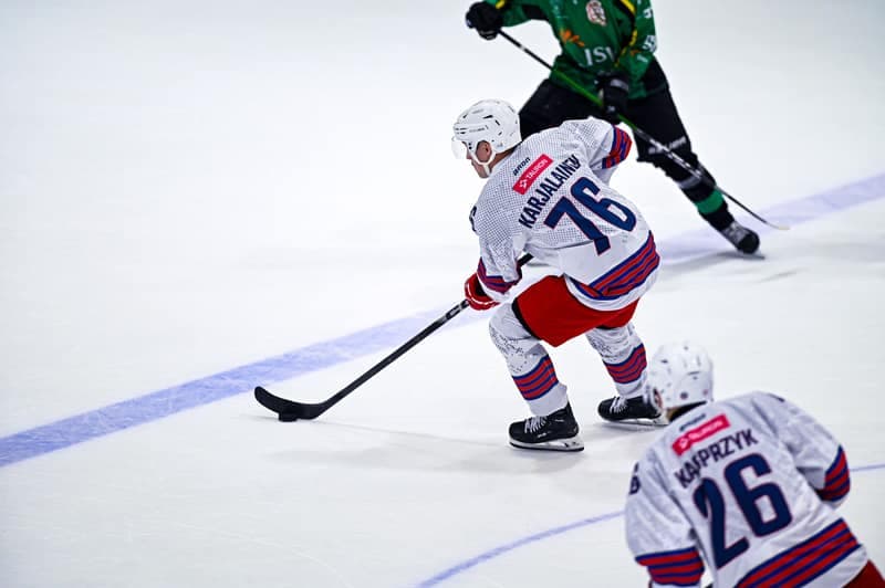 Ice Hockey. Tauron Hokej Liga. Polonia Bytom - JKH GKS Jastrzebie. 12.10.2025