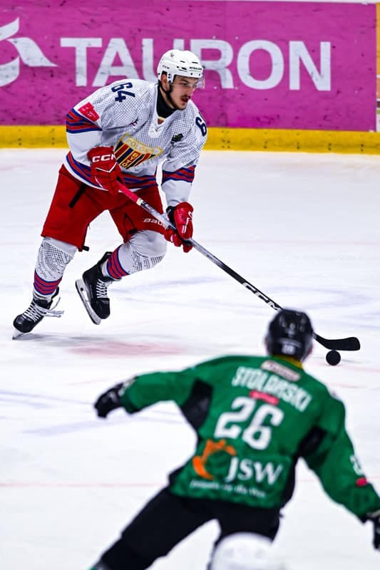 Ice Hockey. Tauron Hokej Liga. Polonia Bytom - JKH GKS Jastrzebie. 12.10.2025